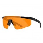 Очки защитные Wiley X Saber Advanced tactical glasses - Set 3in1 Matte Black арт.: 308